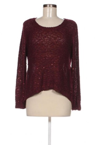 Дамски пуловер One Love, Размер L, Цвят Червен, Цена 6,67 лв.