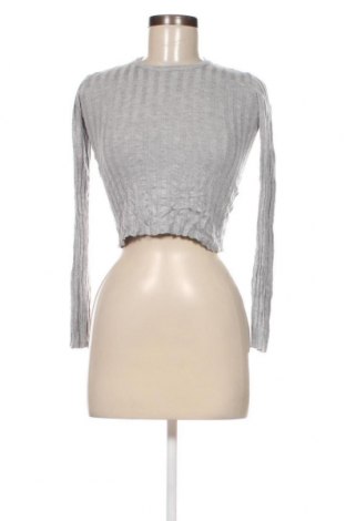 Γυναικείο πουλόβερ Pull&Bear, Μέγεθος S, Χρώμα Γκρί, Τιμή 2,69 €
