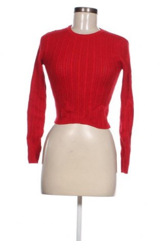 Дамски пуловер Pull&Bear, Размер M, Цвят Червен, Цена 5,22 лв.