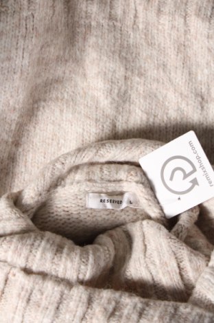 Γυναικείο πουλόβερ Reserved, Μέγεθος L, Χρώμα  Μπέζ, Τιμή 3,41 €