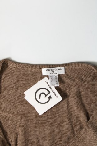 Γυναικείο πουλόβερ Rick Cardona, Μέγεθος L, Χρώμα  Μπέζ, Τιμή 2,33 €