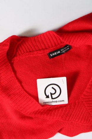 Dámsky pulóver SHEIN, Veľkosť S, Farba Červená, Cena  2,47 €