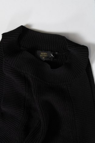 Γυναικείο πουλόβερ Seven Sisters, Μέγεθος M, Χρώμα Μαύρο, Τιμή 1,78 €