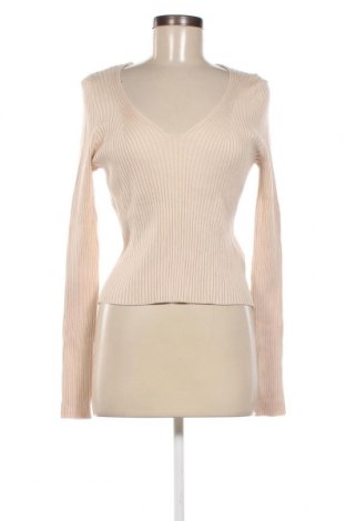 Дамски пуловер Sinsay, Размер XL, Цвят Бежов, Цена 18,40 лв.