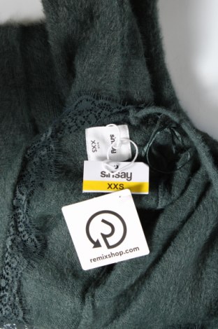 Pulover de femei Sinsay, Mărime XXS, Culoare Verde, Preț 37,83 Lei