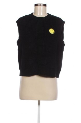 Γυναικείο πουλόβερ Smiley, Μέγεθος M, Χρώμα Μαύρο, Τιμή 2,69 €