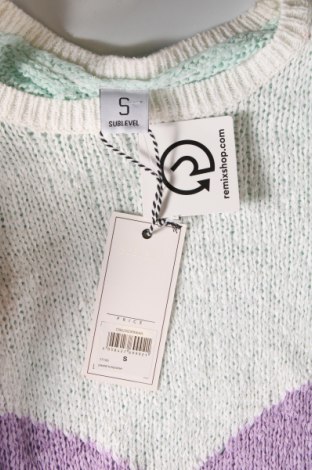 Дамски пуловер Sublevel, Размер S, Цвят Многоцветен, Цена 13,80 лв.