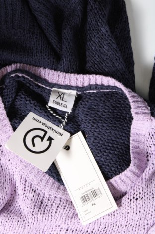 Дамски пуловер Sublevel, Размер XL, Цвят Многоцветен, Цена 8,28 лв.
