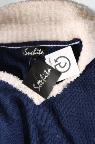 Pulover de femei Suchita, Mărime S, Culoare Albastru, Preț 30,87 Lei