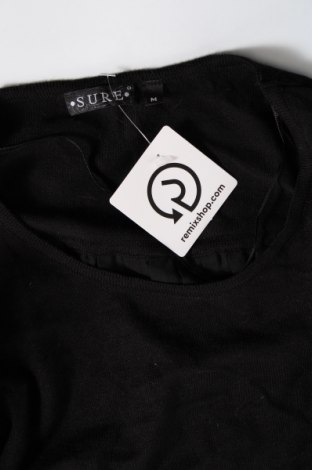 Γυναικείο πουλόβερ Sure, Μέγεθος M, Χρώμα Μαύρο, Τιμή 2,69 €