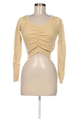 Γυναικείο πουλόβερ Tally Weijl, Μέγεθος XS, Χρώμα  Μπέζ, Τιμή 2,51 €