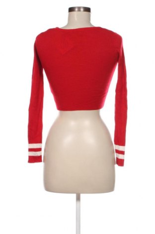 Γυναικείο πουλόβερ Tally Weijl, Μέγεθος XXS, Χρώμα Κόκκινο, Τιμή 5,38 €