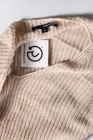 Дамски пуловер Tally Weijl, Размер S, Цвят Бежов, Цена 4,93 лв.