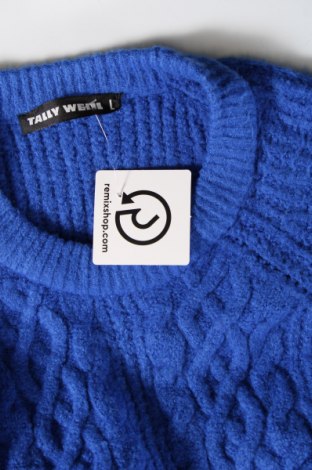 Дамски пуловер Tally Weijl, Размер L, Цвят Син, Цена 8,70 лв.