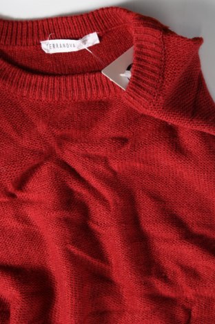 Damenpullover Terranova, Größe S, Farbe Rot, Preis 7,06 €
