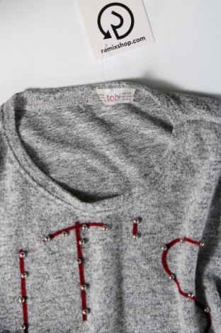 Дамски пуловер Tobi, Размер S, Цвят Сив, Цена 8,70 лв.