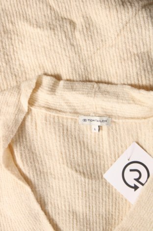 Γυναικείο πουλόβερ Tom Tailor, Μέγεθος L, Χρώμα Εκρού, Τιμή 5,38 €