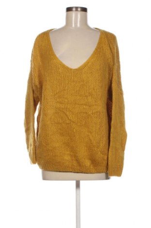 Дамски пуловер Velvet Rose, Размер S, Цвят Жълт, Цена 5,12 лв.