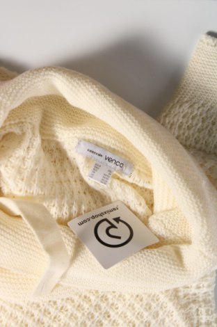 Дамски пуловер Venca, Размер 3XL, Цвят Бял, Цена 11,50 лв.