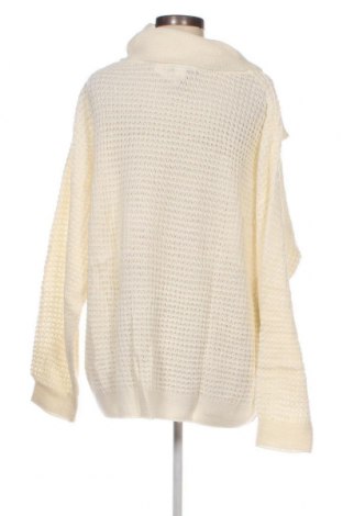 Γυναικείο πουλόβερ Venca, Μέγεθος 3XL, Χρώμα Λευκό, Τιμή 7,11 €