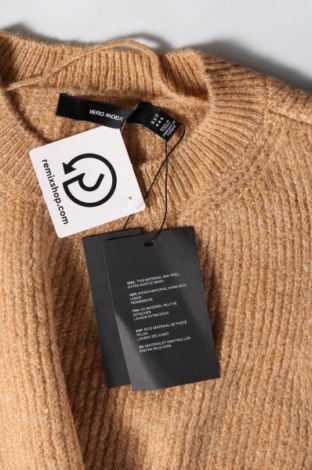 Дамски пуловер Vero Moda, Размер M, Цвят Кафяв, Цена 11,88 лв.