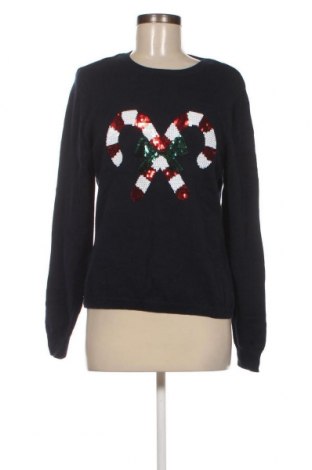 Γυναικείο πουλόβερ Yes Or No, Μέγεθος L, Χρώμα Μπλέ, Τιμή 2,69 €
