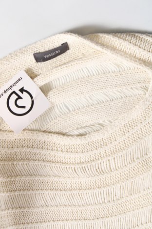 Дамски пуловер Yessica, Размер M, Цвят Екрю, Цена 29,00 лв.