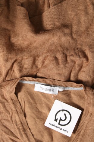Дамски пуловер Yessica, Размер S, Цвят Бежов, Цена 7,25 лв.