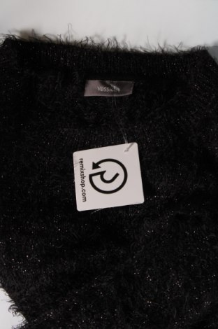 Дамски пуловер Yessica, Размер S, Цвят Черен, Цена 5,22 лв.