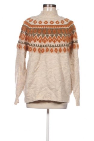 Дамски пуловер Yessica, Размер L, Цвят Бежов, Цена 8,41 лв.