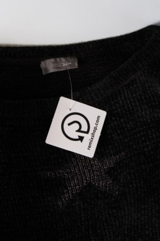 Дамски пуловер Yessica, Размер M, Цвят Черен, Цена 20,00 лв.