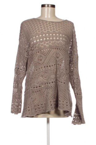 Дамски пуловер Yessica, Размер L, Цвят Бежов, Цена 29,01 лв.
