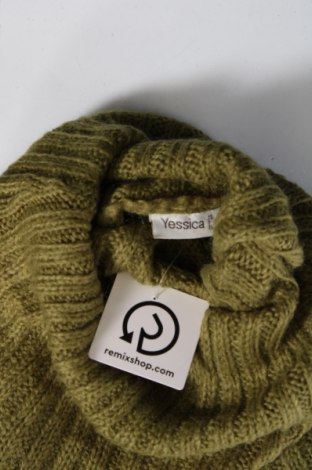 Γυναικείο πουλόβερ Yessica, Μέγεθος S, Χρώμα Πράσινο, Τιμή 3,23 €