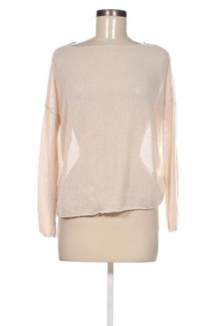 Дамски пуловер Zara Trafaluc, Размер S, Цвят Бежов, Цена 20,00 лв.