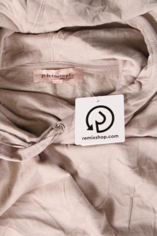 Дамски суичър PHILOSOPHY REPUBLIC CLOTHING, Размер S, Цвят Бежов, Цена 7,83 лв.
