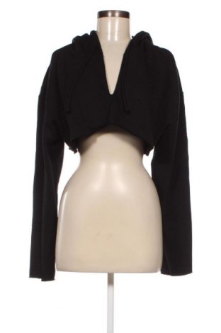 Γυναικείο φούτερ Weekday, Μέγεθος L, Χρώμα Μαύρο, Τιμή 9,09 €