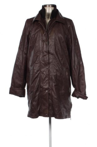 Dámska kožená bunda , Veľkosť M, Farba Hnedá, Cena  9,10 €