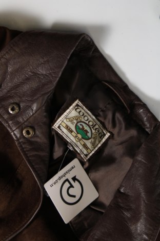 Dámska kožená bunda , Veľkosť M, Farba Hnedá, Cena  17,65 €