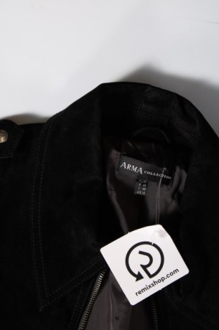 Γυναικείο δερμάτινο μπουφάν Arma, Μέγεθος L, Χρώμα Μαύρο, Τιμή 55,20 €