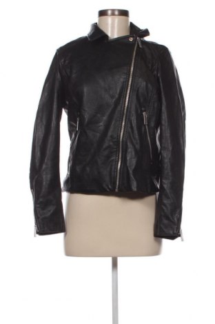 Damen Lederjacke H&M, Größe M, Farbe Schwarz, Preis 17,05 €