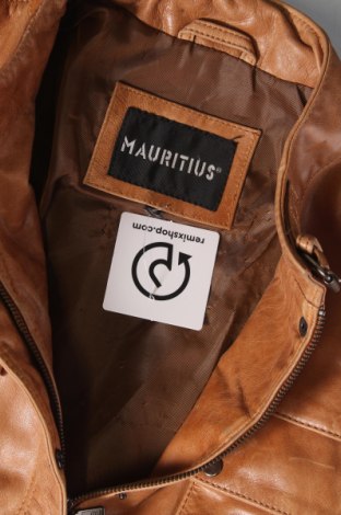 Γυναικείο δερμάτινο μπουφάν Mauritius, Μέγεθος M, Χρώμα Καφέ, Τιμή 65,73 €