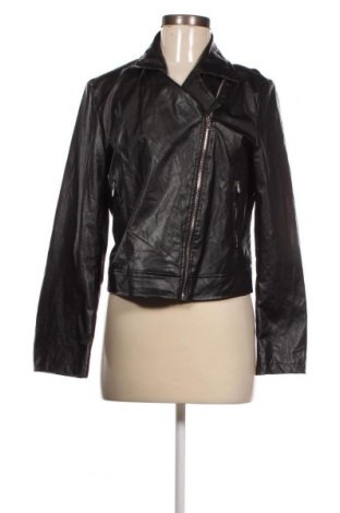 Dámska kožená bunda  SHEIN, Veľkosť L, Farba Čierna, Cena  25,06 €