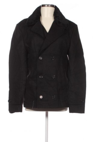 Дамско палто, Размер L, Цвят Черен, Цена 11,77 лв.