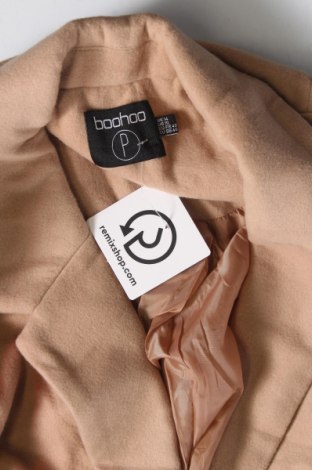 Γυναικείο παλτό Boohoo, Μέγεθος M, Χρώμα Εκρού, Τιμή 7,28 €