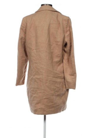 Γυναικείο παλτό Boohoo, Μέγεθος M, Χρώμα Εκρού, Τιμή 7,28 €