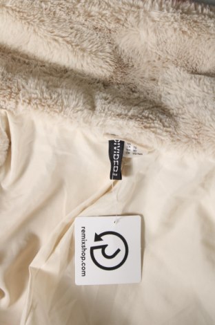 Дамско палто H&M Divided, Размер XL, Цвят Екрю, Цена 63,13 лв.