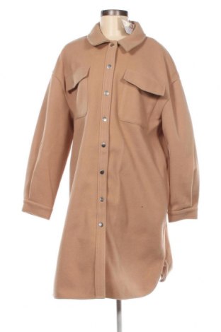 Дамско палто ONLY, Размер L, Цвят Бежов, Цена 39,24 лв.
