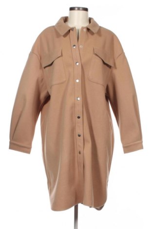 Дамско палто ONLY, Размер L, Цвят Кафяв, Цена 35,97 лв.