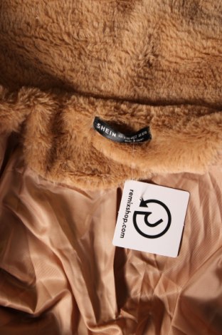 Palton de femei SHEIN, Mărime L, Culoare Maro, Preț 123,19 Lei
