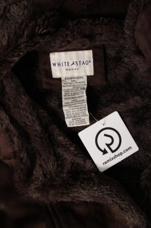 Γυναικείο παλτό White Stag, Μέγεθος XXL, Χρώμα Καφέ, Τιμή 19,86 €